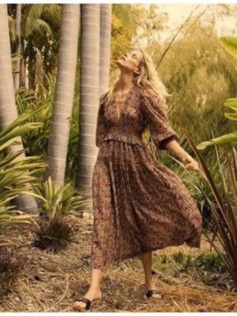 Doen Catania Dress in XS, Wildflower Meadow